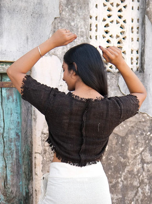 Flounce Crop top